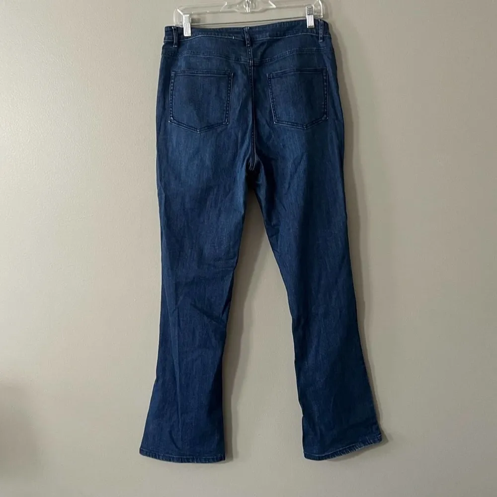 J.Jill  Denim Smooth Fit Barely Boot Cut Jeans Women's size 10 - Image 7