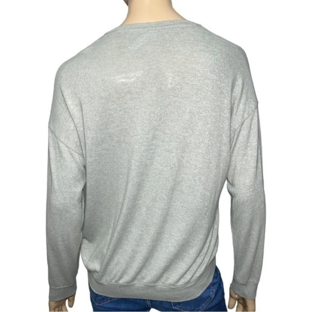 Athleta Women’s Size XS Heathered Light Green Cozy Pullover Sweatshirt - Image 3