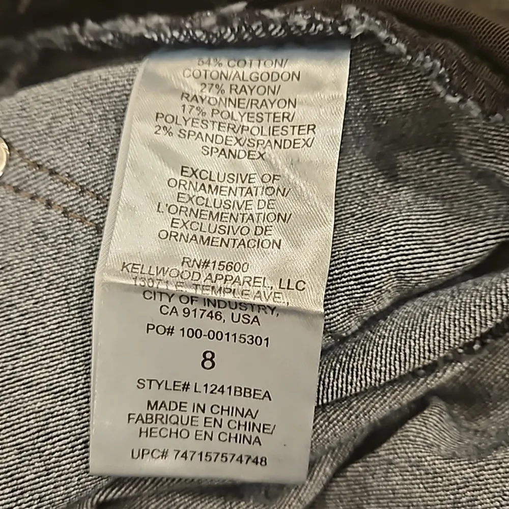 💕WIT & WISDOM💕 'Ab' Solution Itty Bitty Bootcut Jeans ~ Indigo Blue 8 NWT - Image 16