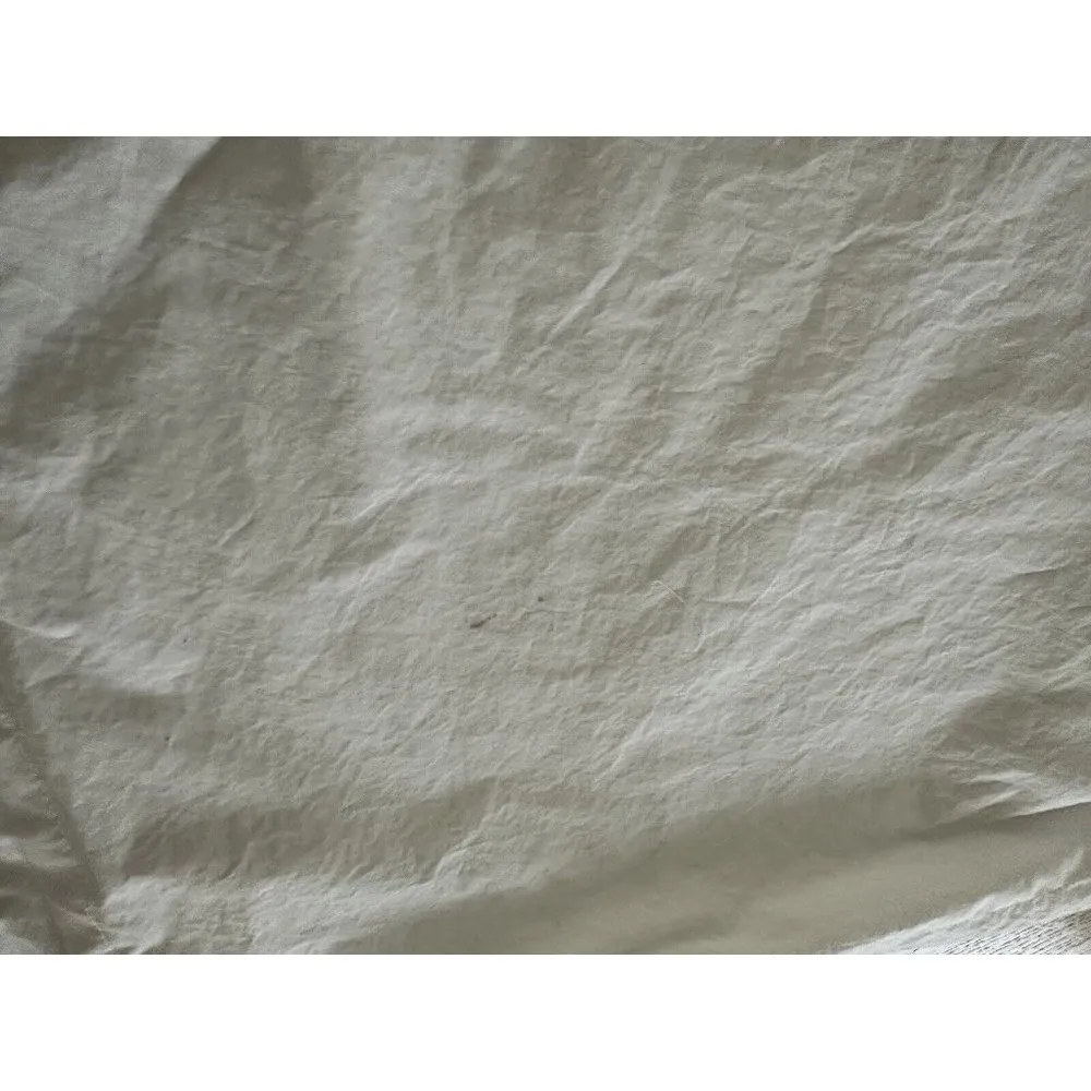 J. Crew Dress Short Sleeve Smocked Neckline Cotton Dress Size 6 Has Light Stain - Image 11