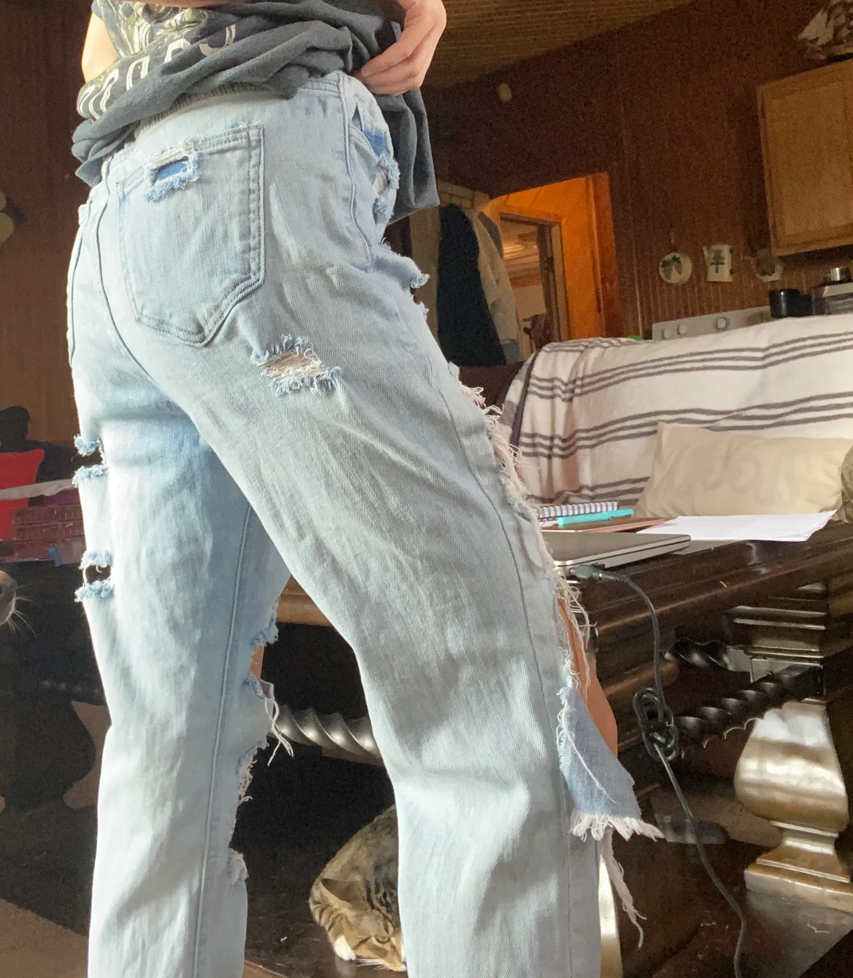 Cello Ripped Jeans - Image 4