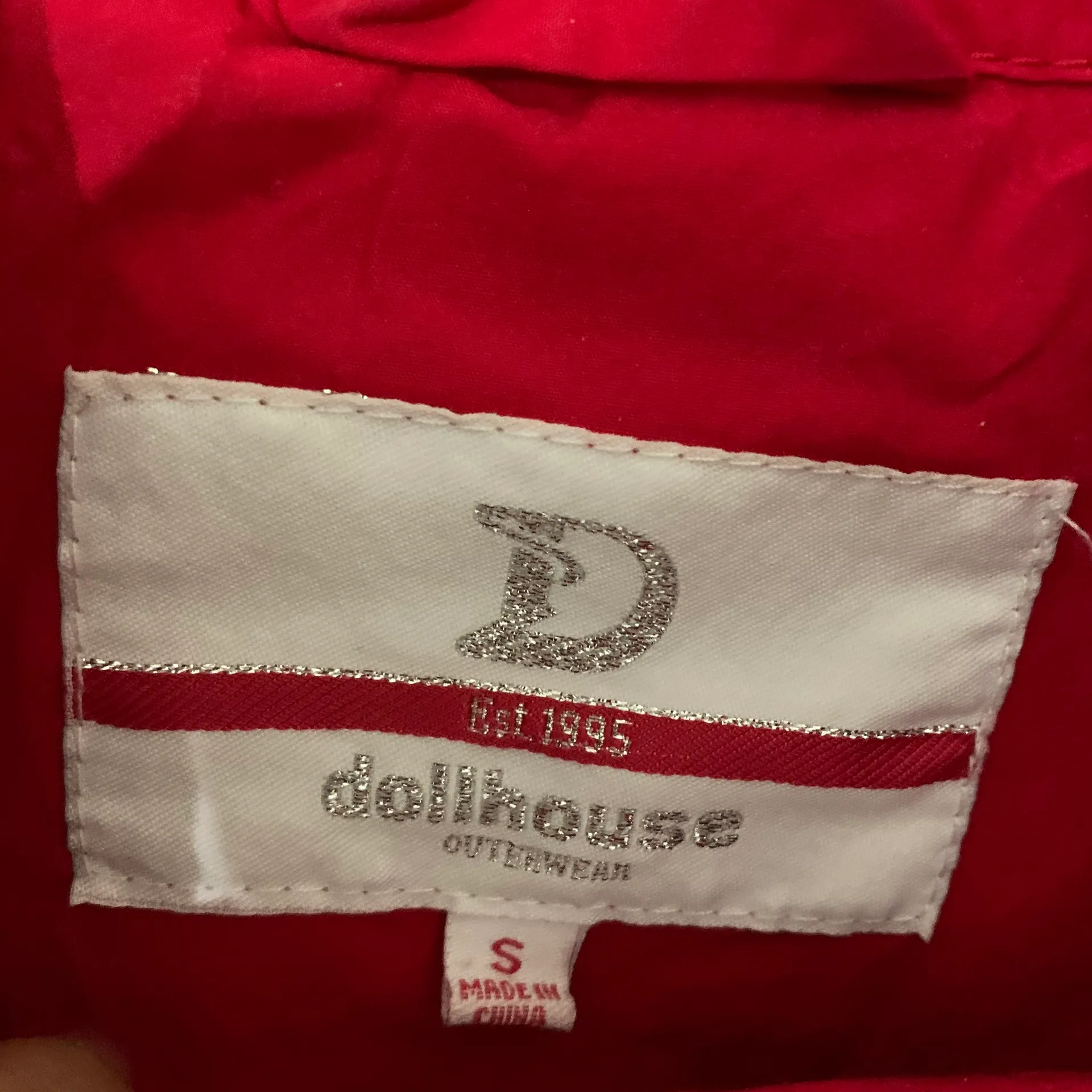 Red Peacoat-type Jacket - Image 3