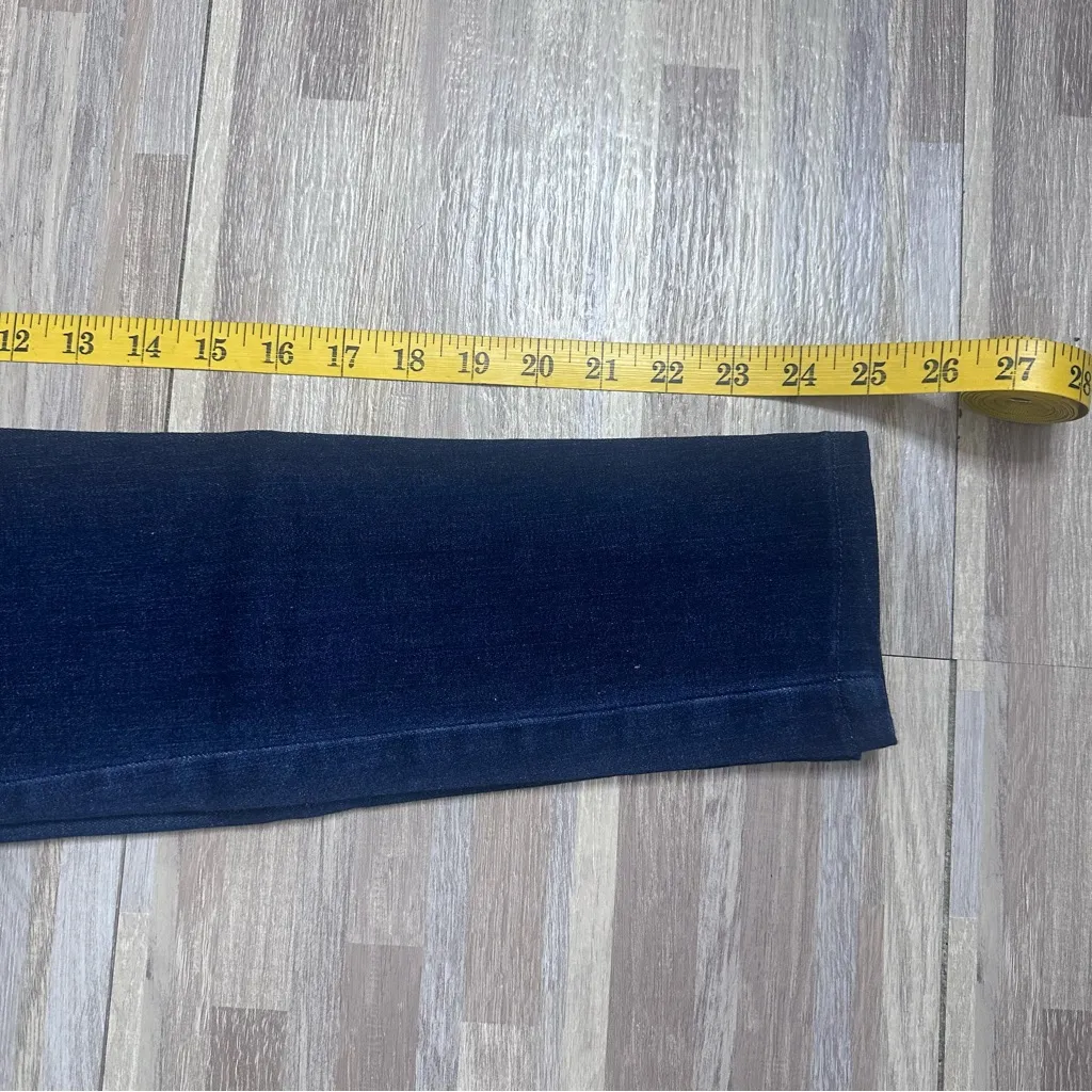 Just Black USA Women's Deep Indigo Skinny Jeans Size 3 (24”) - Image 5