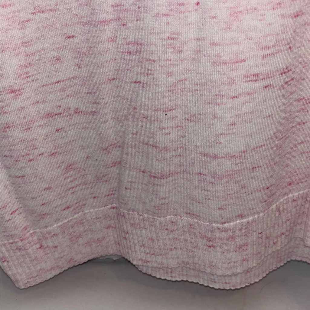 TALBOTS BRAND..HELLO SATURDAY..
PINK SPECKLED KNIT L/S CREW NECK LIGHT WEIGHT - Image 8