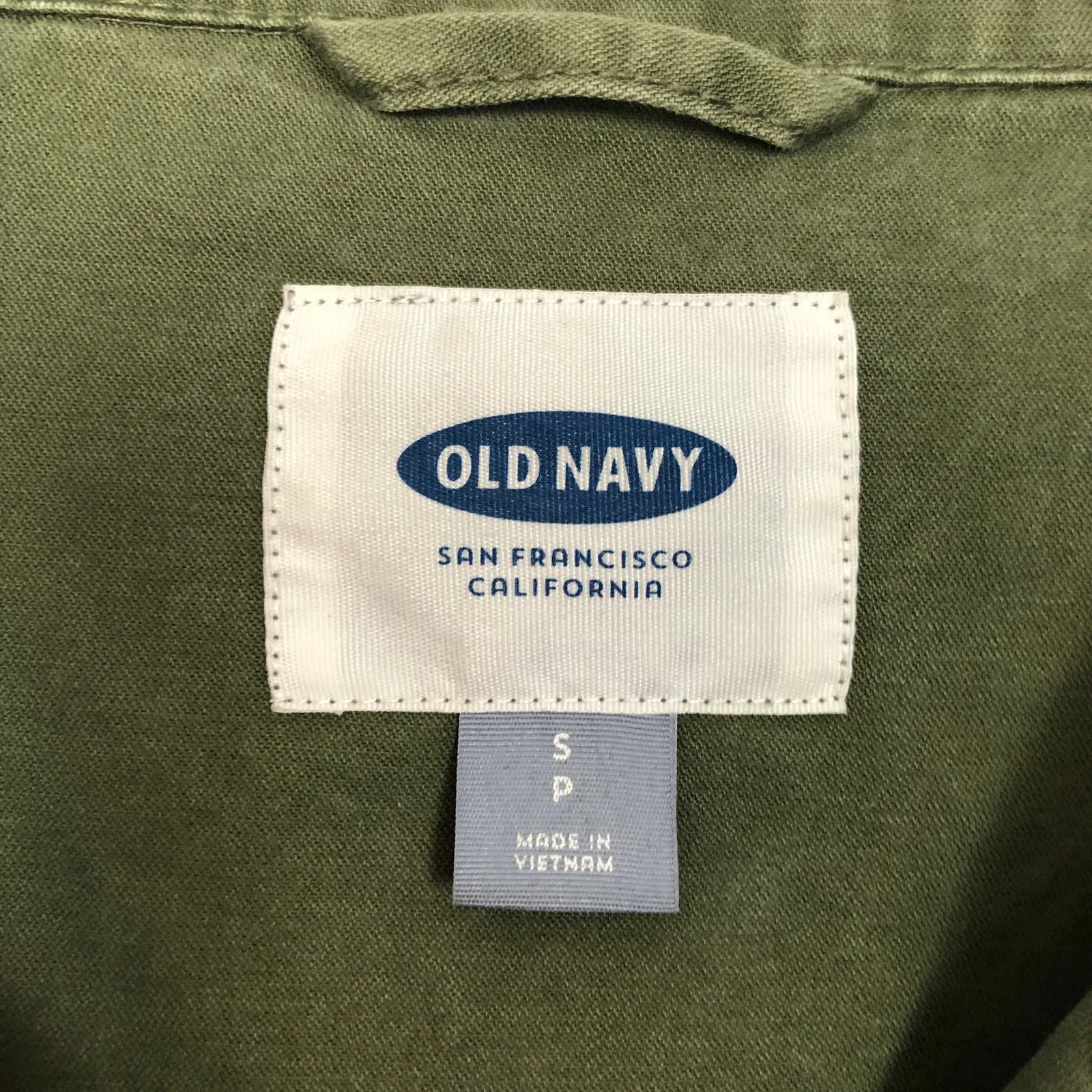 Old Navy Women's Full Zip Utility Twill Jacket S - Image 3