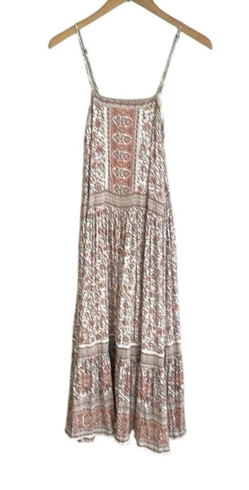 Spell Jasmine Strappy Maxi Dress Pink Size XS - Image 3