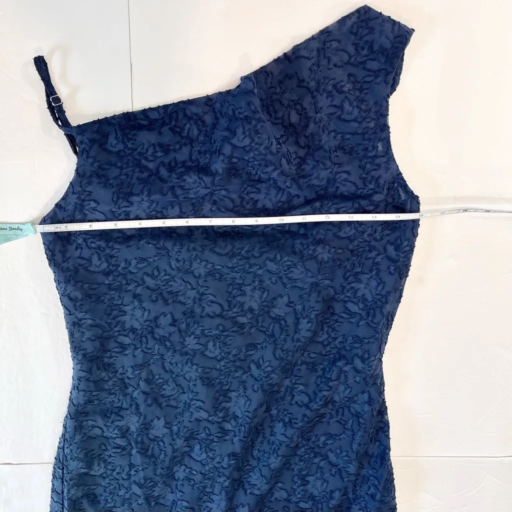 NWT Petal & Pup Entice Dress Navy‎ Blue Cowl Neck Sleeveless Midi Size 6 - Image 12