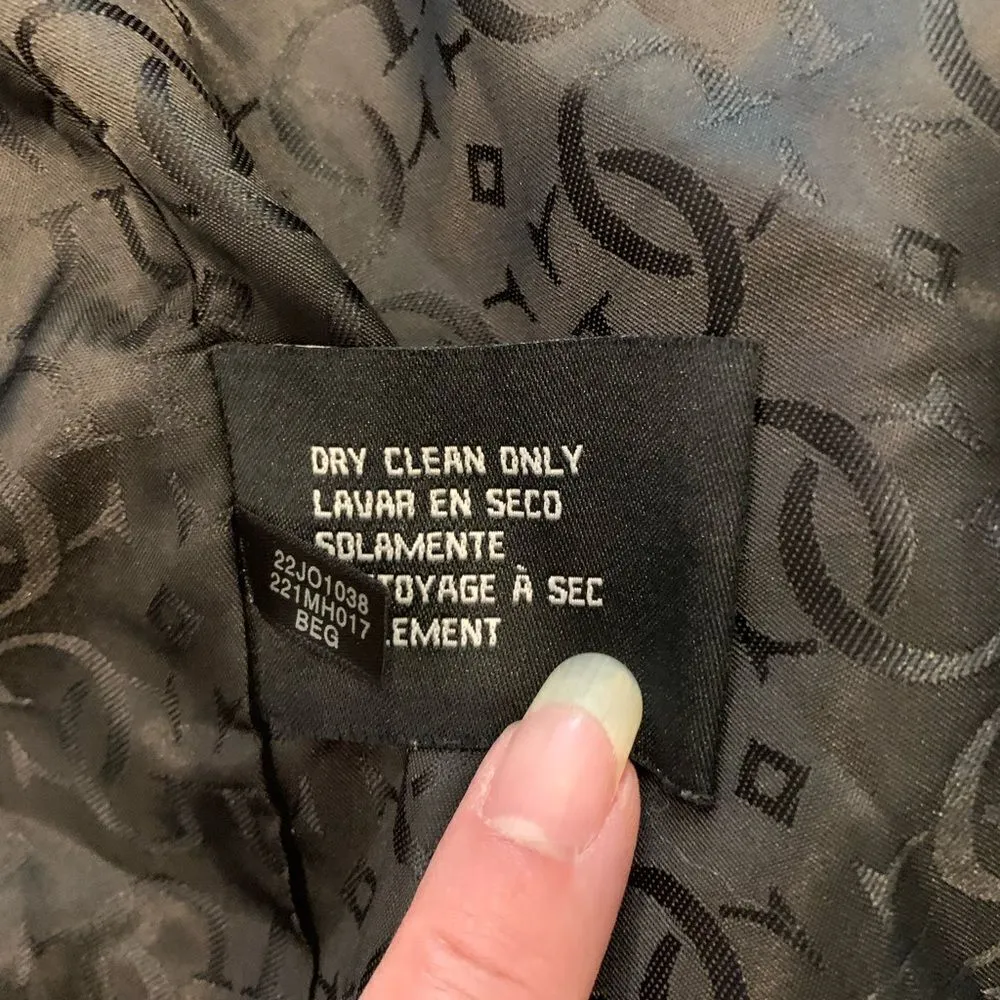 Guess New York Moto Style Jacket / Coat .  Size: M. - Image 3