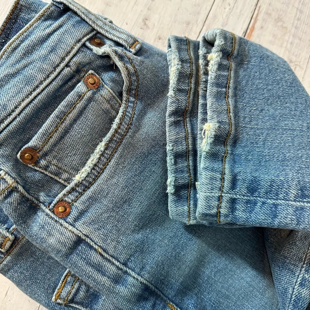 RE/DONE 90’s Ultra High Rise Skinny Jeans Dawn Blue
Size 24 - Image 12