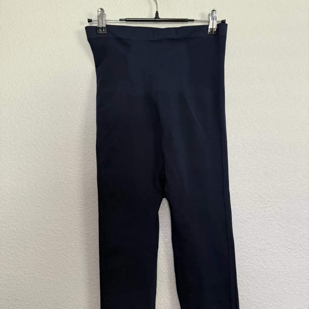 Spanx Mama Look at Me Now High Waist Pregnancy Leggings in Port Navy Blue Small - Image 5