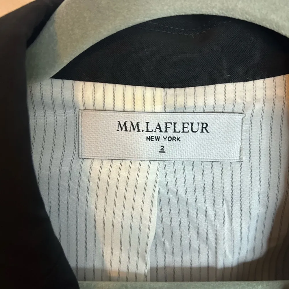 MM.LaFleur  Structured Black Blazer - Image 3