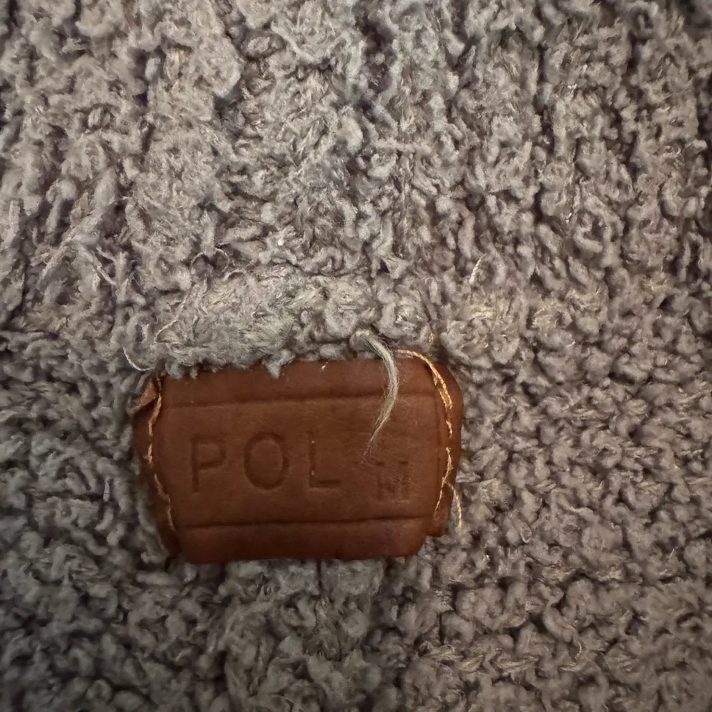 POL Cozy Gray Textured Fabric - Image 2