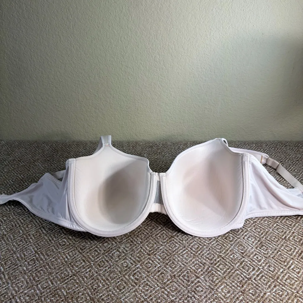 Third Love 24/7 Classic Full Coverage Bra Size 38E  Underwire Soft Pink Comfy - Image 3