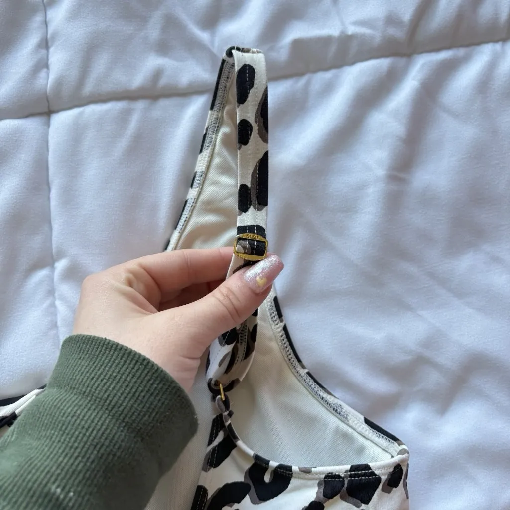 Bleu Rod Beattie Womens Size 12 Cheetah Print One Piece Swimsuit Summer Beach - Image 7