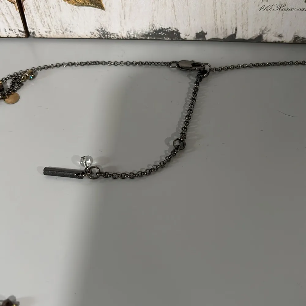 Kenneth Cole Mixed Metal Charm Chain Necklace Gold - Image 4