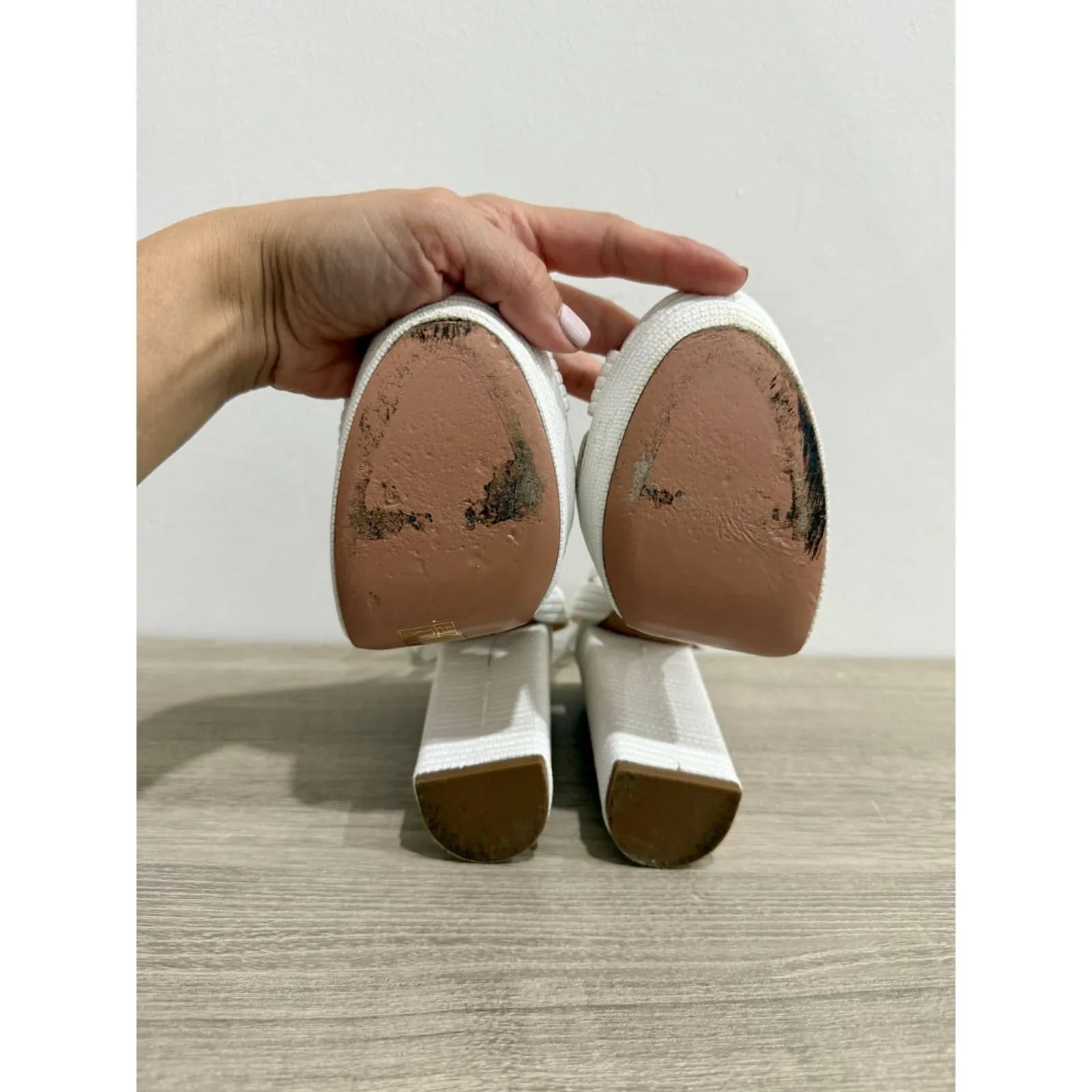 Aquazzura Sundance Plateau Raffia Ankle - Image 6