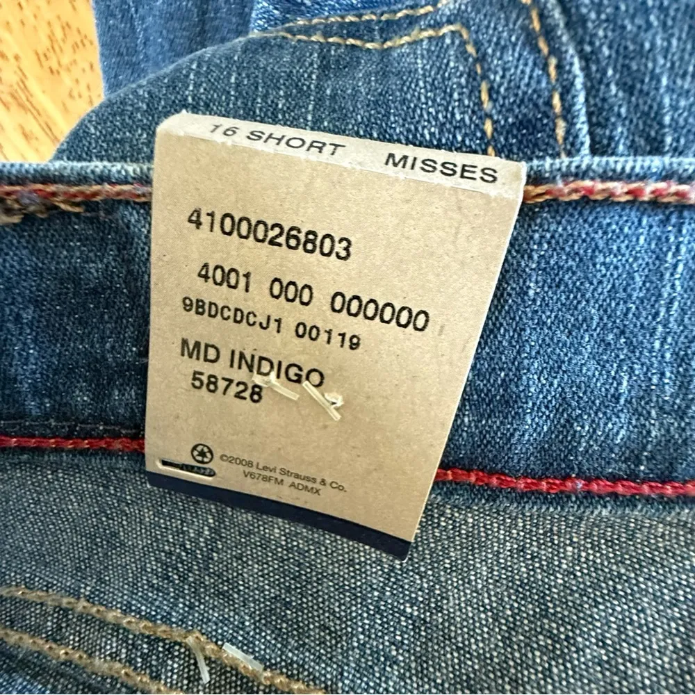 NWT Levi's Relaxed Boot Cut 550 16 Short Misses Indigo Jeans classic‎ rise - Image 12