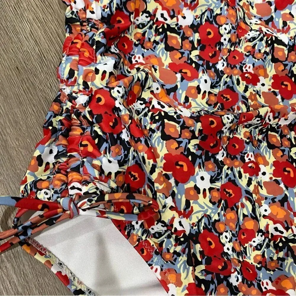 Shein floral print one piece swimsuit Size L - Image 2