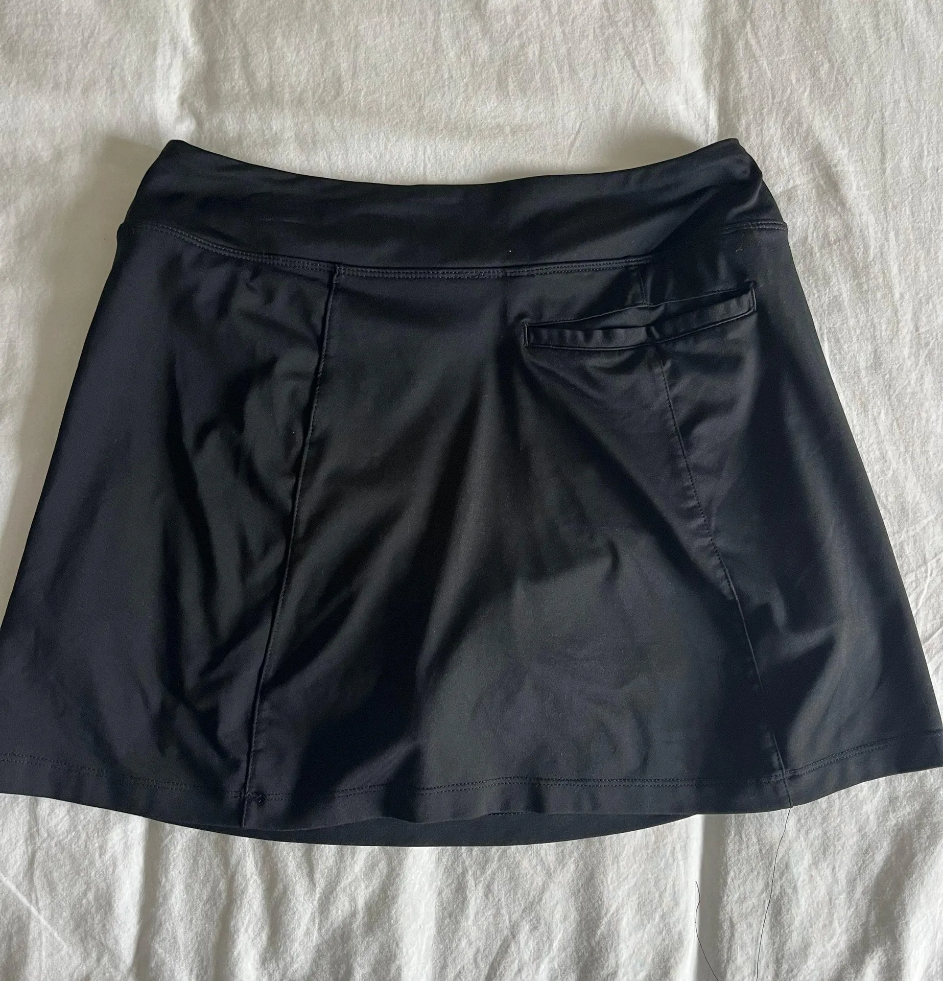 Nike Black Tennis Skirt - Image 2