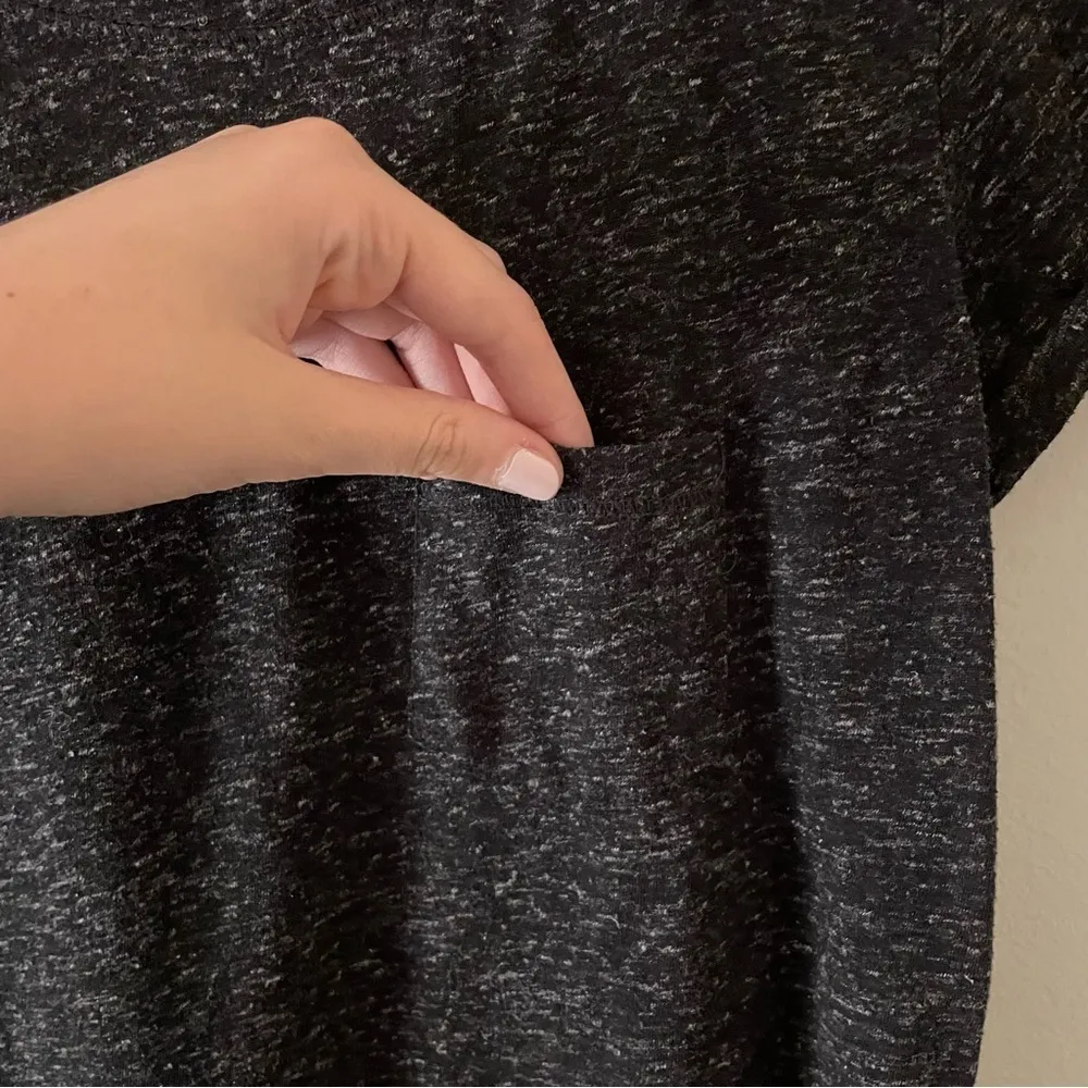 BSKGIRL- Bershka black and white pepper t-shirt shirt sleeve summer top - Image 5