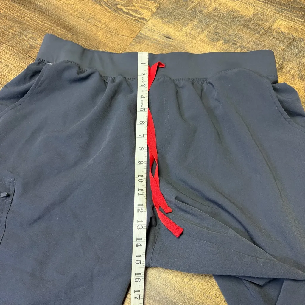 Figs HW Zamora Jogger Pants Womens 3XL Scrub Bottoms Gray Nurse Dr Medical - Image 3