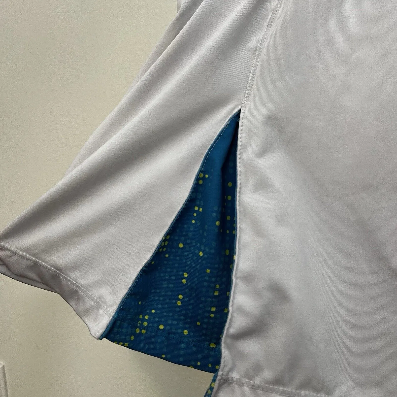 Kyodan‎ Womens Pleated Turquoise White Tennis Pickleball Skort Skirt Sz S - Image 3