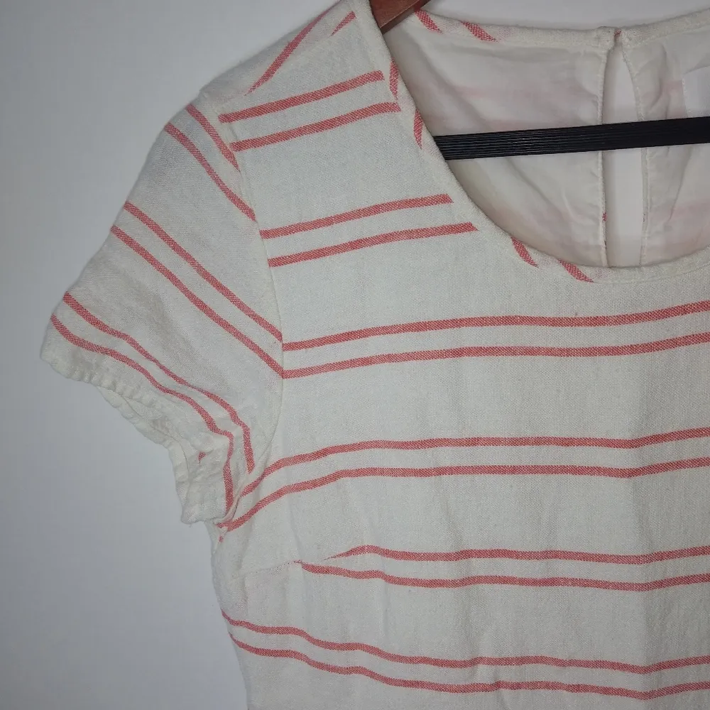 Old Navy Red Creme Flour Sack Dress XS - Image 10