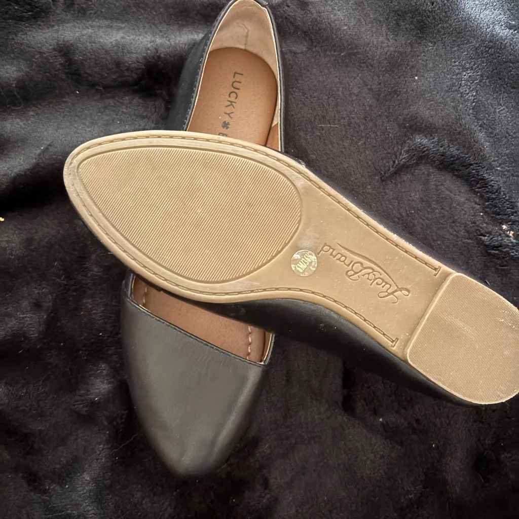Lucky Brand Classic Black Flats - Image 3