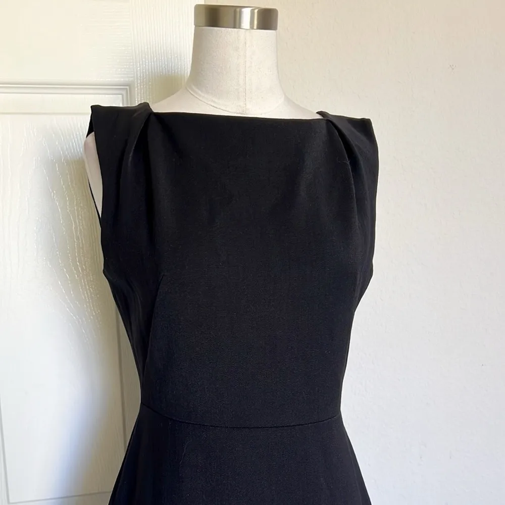 M.M Lafleur Sheath Black Dress - Image 3