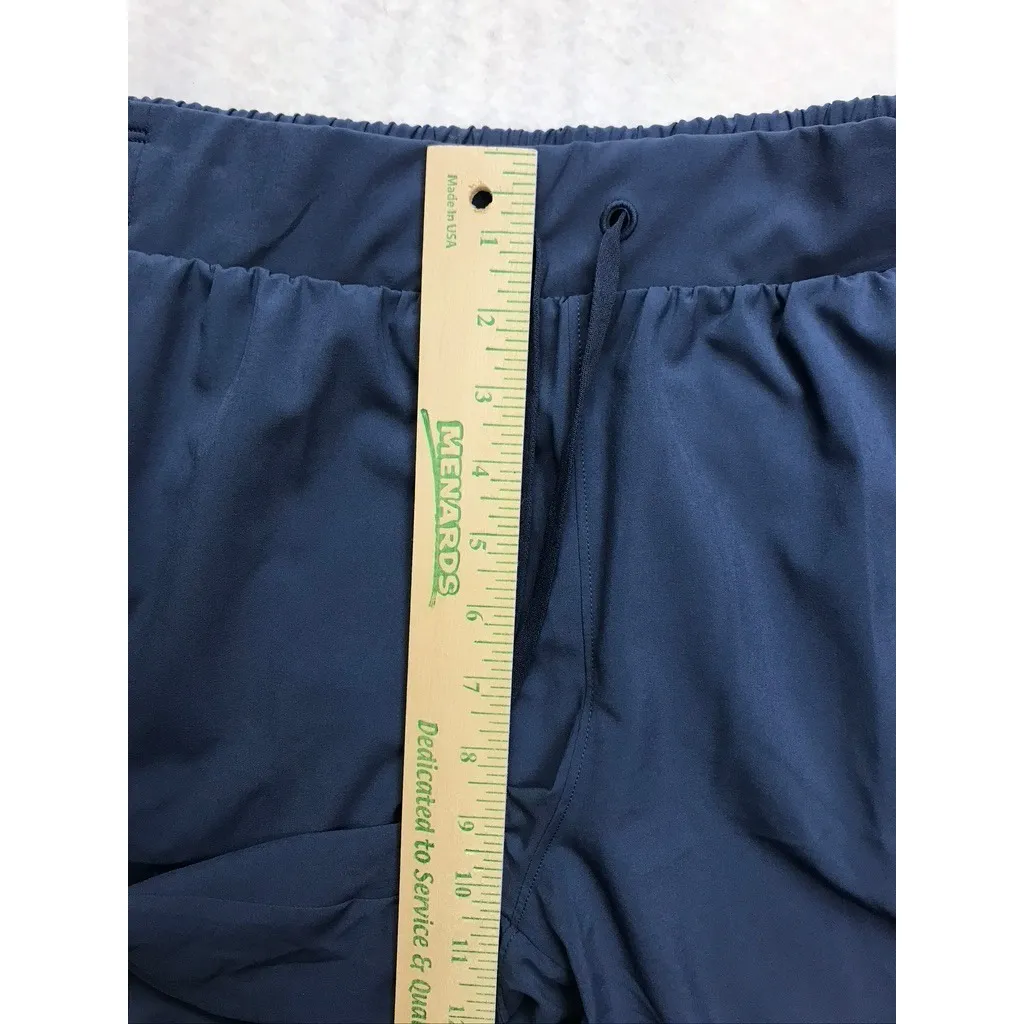 CALLA JOURNEY COLLECTION Mid Rise Relaxed Fit 8 inch Inseam Shorts M Navy Blue Size M - Image 5
