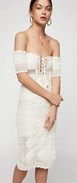 free people dress crochet Emma's Crochet Limited Edition Dress