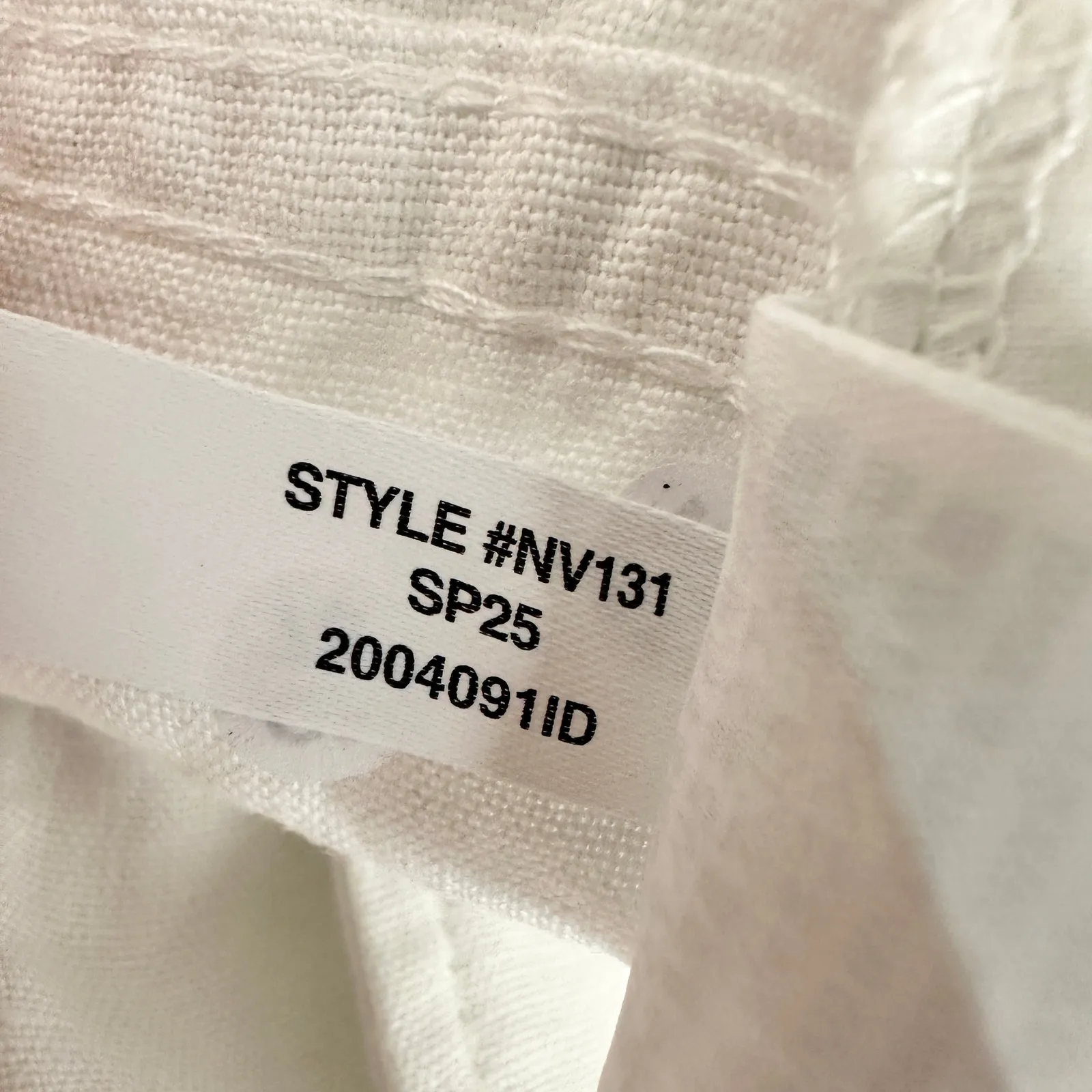 Madewell The Petite Zoe Relaxed Wide Pant in 100% Linen Salt White US 2P NWT - Image 12