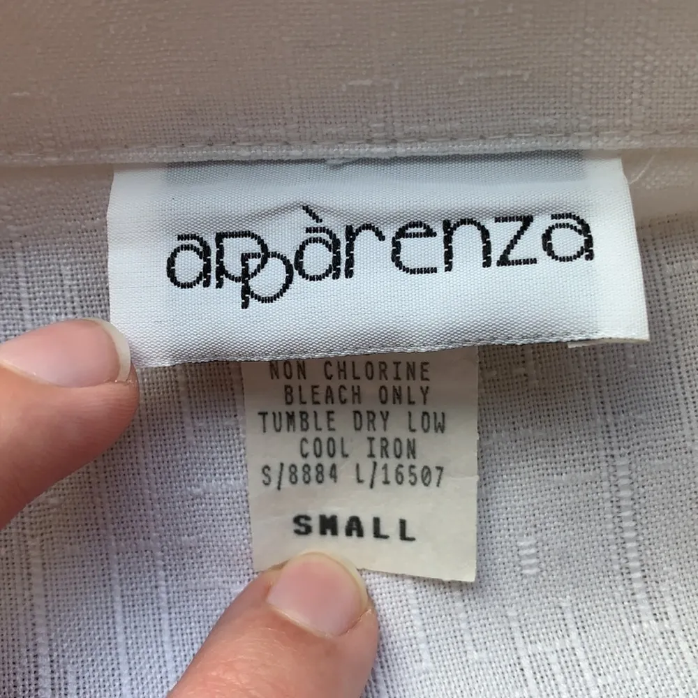 Lightweight white blazer jacket - Image 2