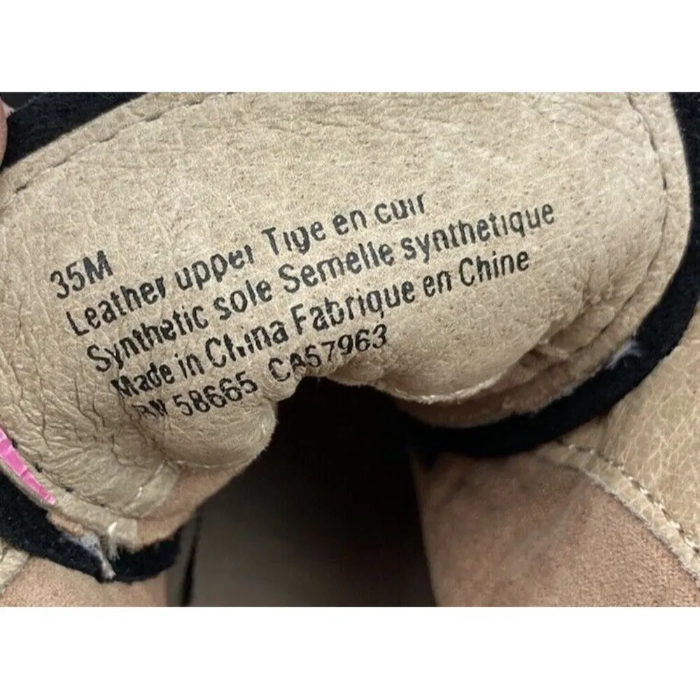 *Caslon Booties Womens 35 Black Suede Leather Ankle Heeled Whimsigoth Festival - Image 11