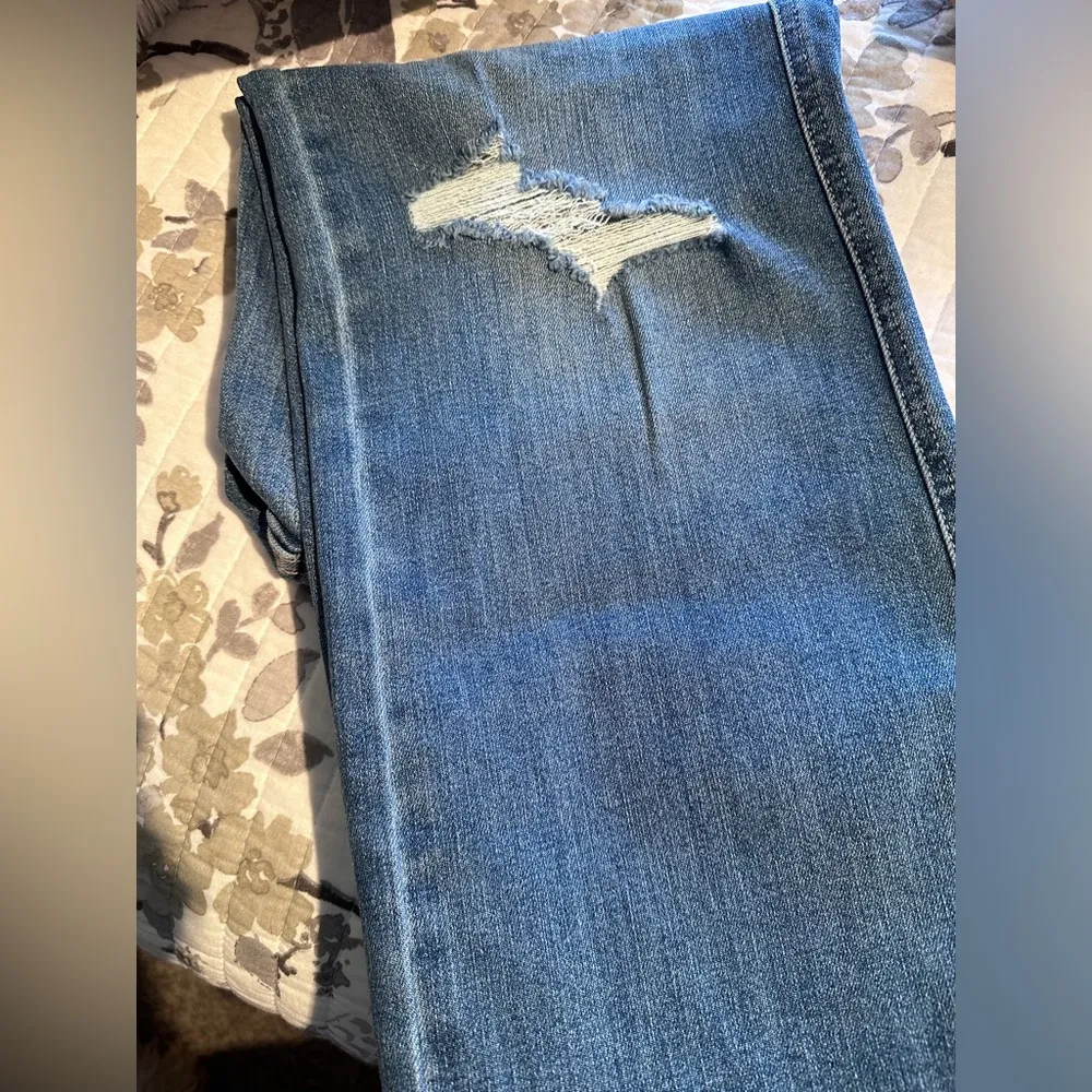 Judy Blue High Rise Destroy Straight Jeans - Image 8