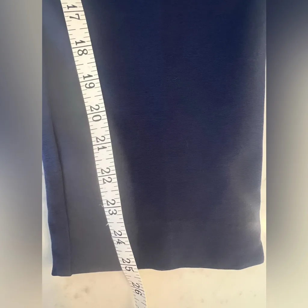 Chico’s So Slimming Juliet Ankle Stretch Pant Midnight Blue Size Large 2R New - Image 9