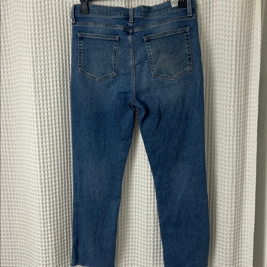 Frank And Eileen Cork Everyday Jeans Button Fly Raw Hem Women's 31 - Image 6