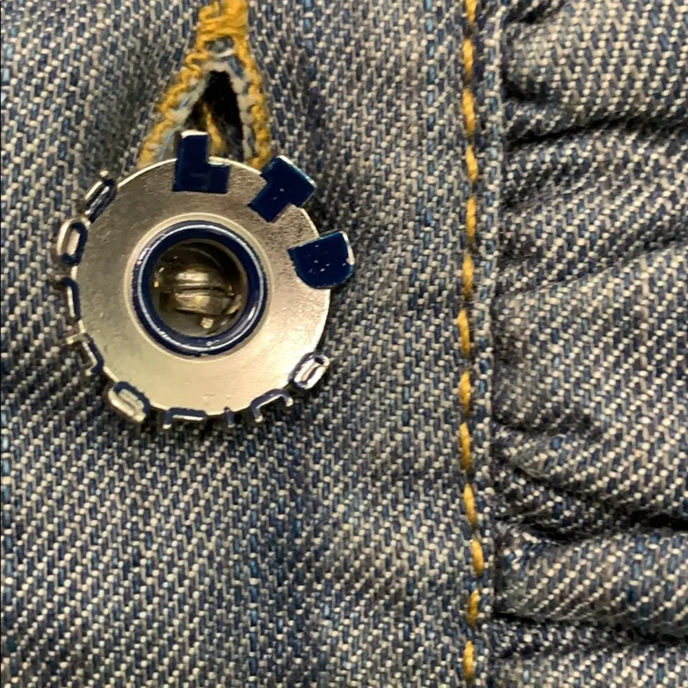 Jean skirt midi vintage limited edition! Vintage! Size M - Image 7