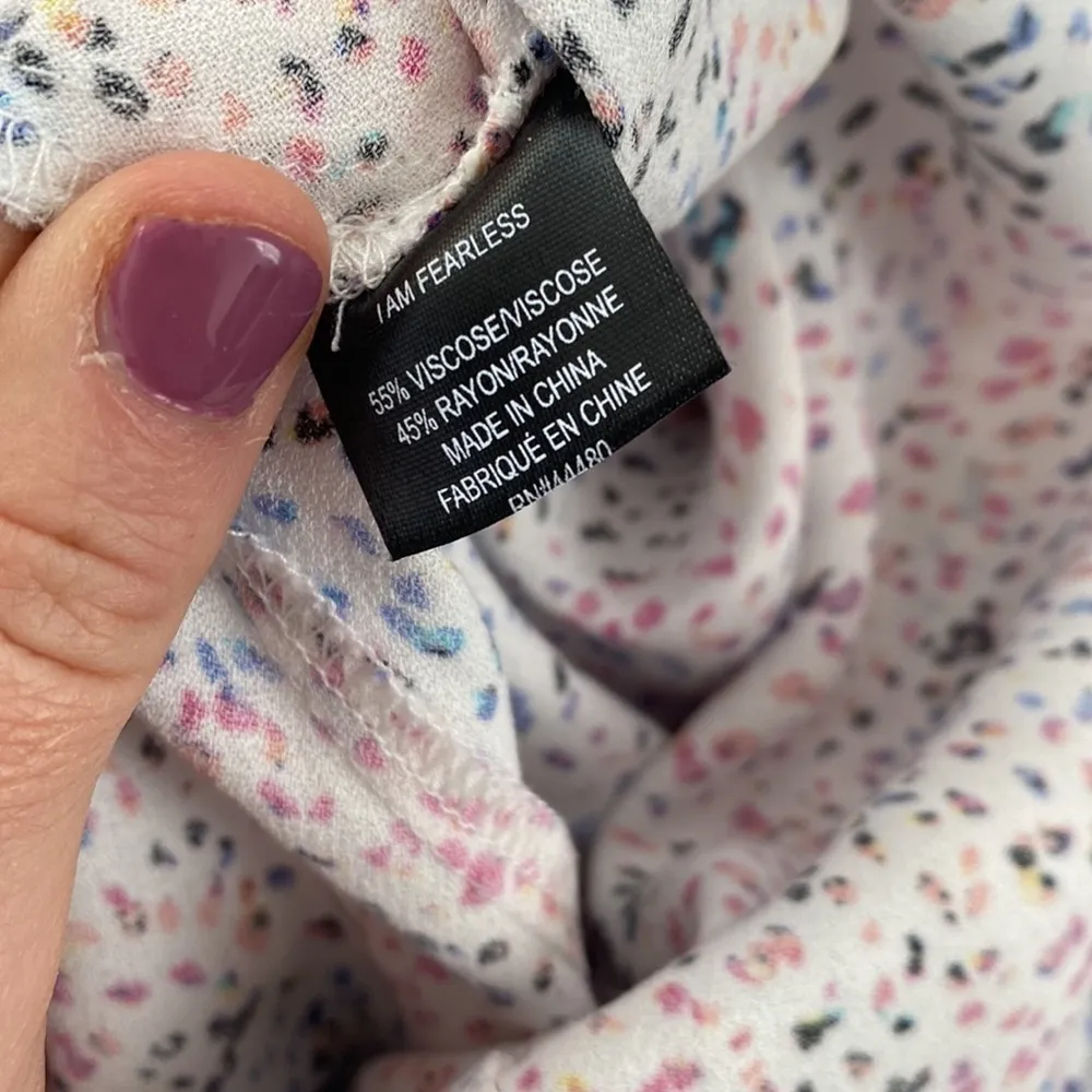 AFRM multicolored long slip skirt. White Size L - Image 9