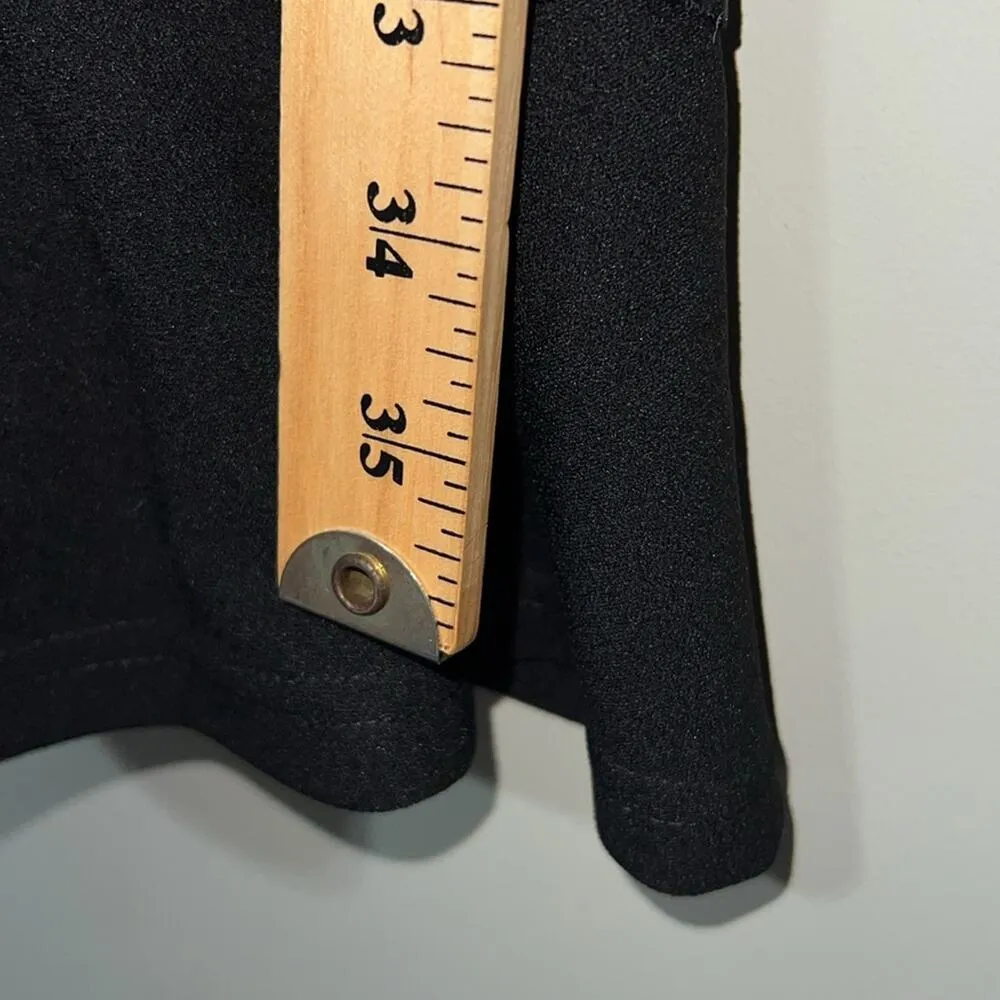 Lulus size small In The Name of Love crochet midi black dress zips up back NWT - Image 2