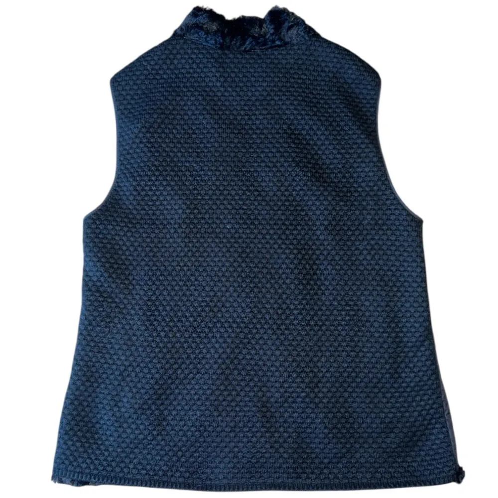 Chico's  Black Quilted Vest - Image 3