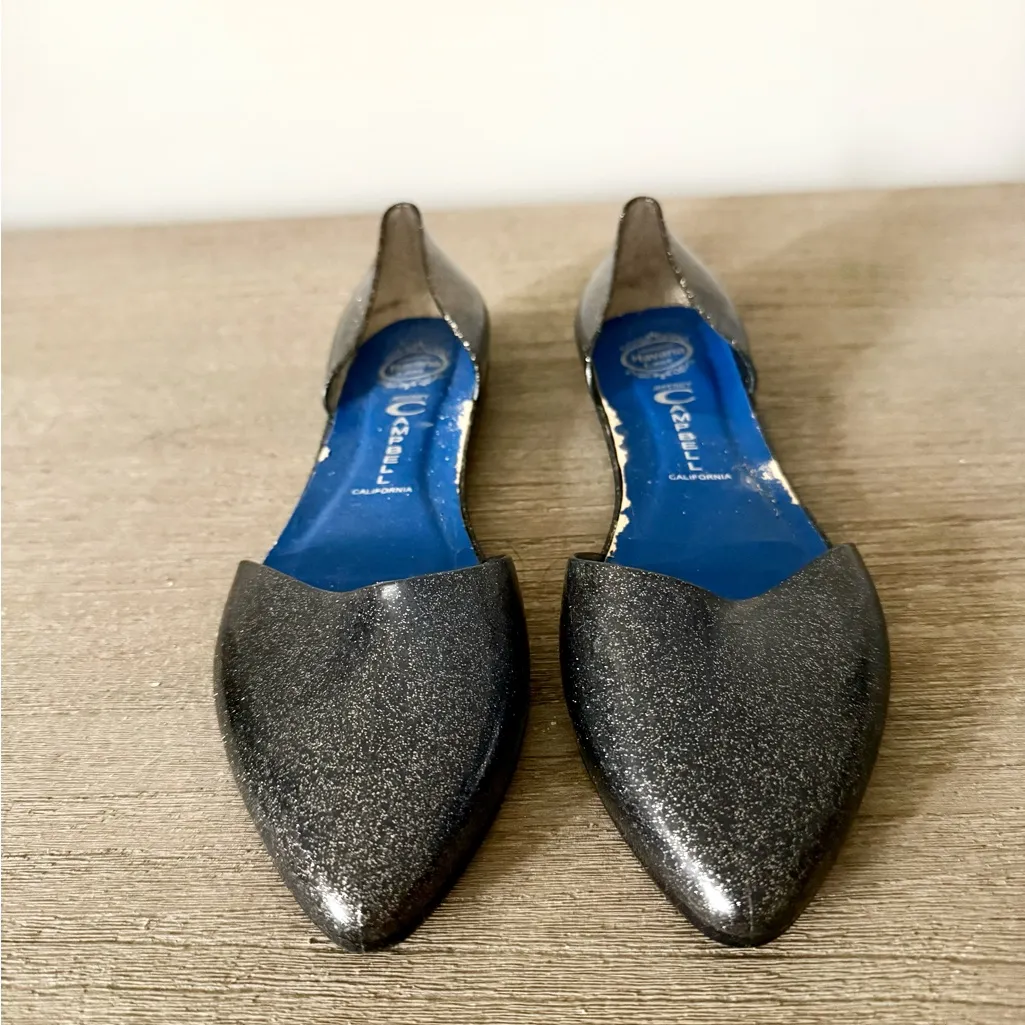 Jeffery Campbell Havana D’Orsay Flat in Black Sparkle - Size 7 - Image 2