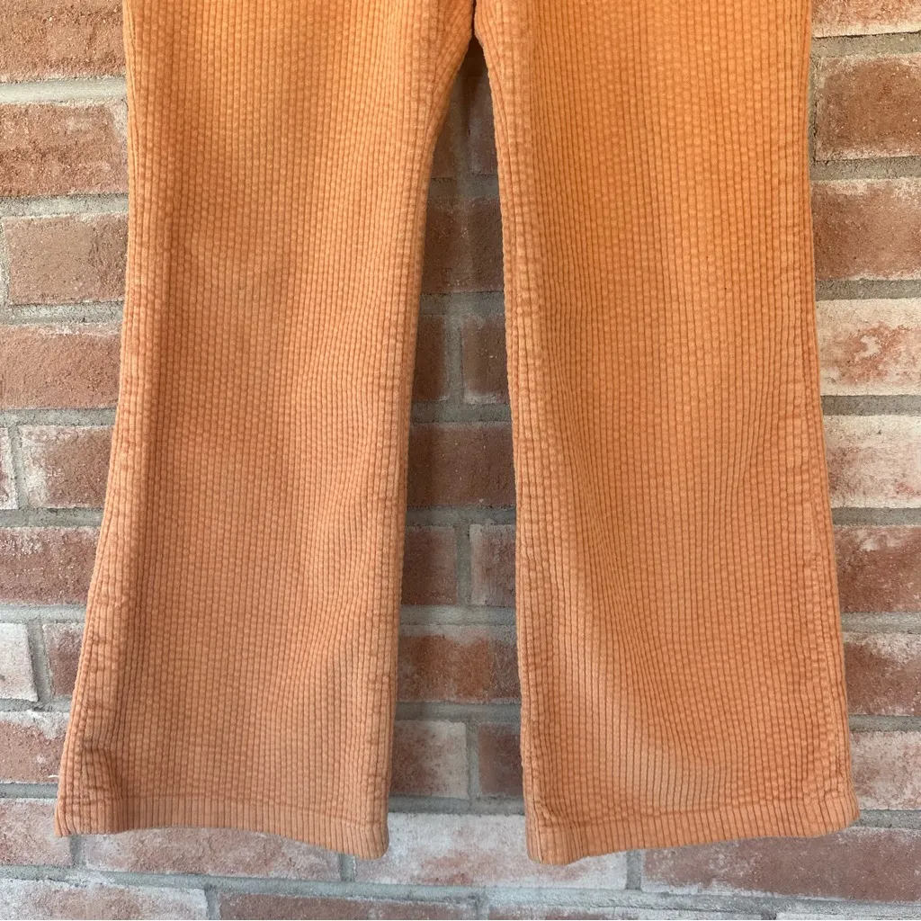 Levi’s Anthropologie Math Club Flare Corduroy Pants Salmon Women’s 24 Retro - Image 5