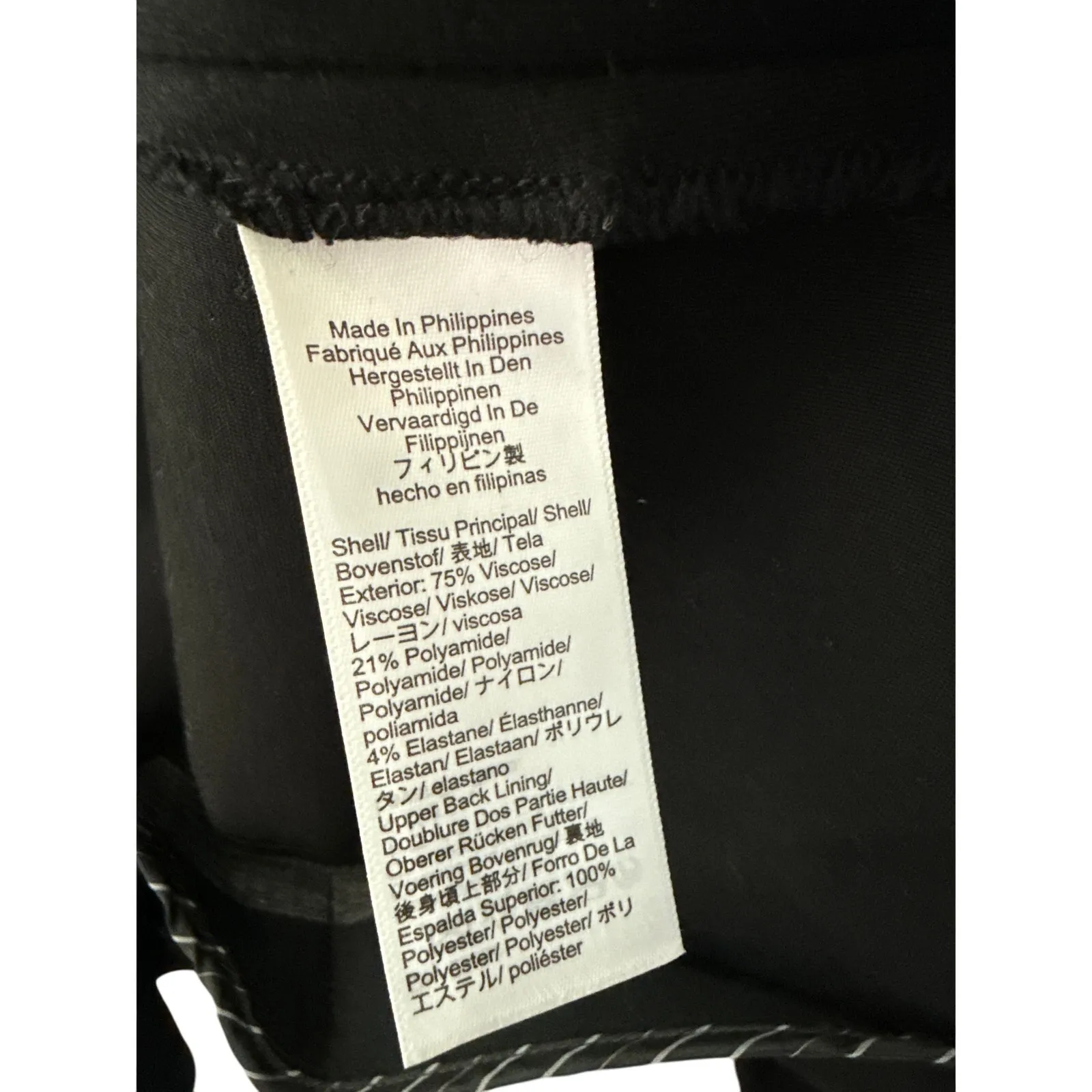 J. Crew Patrick Patch Pocket Italian Fabric Luxe Ponte Blazer Black Size 4 - Image 9