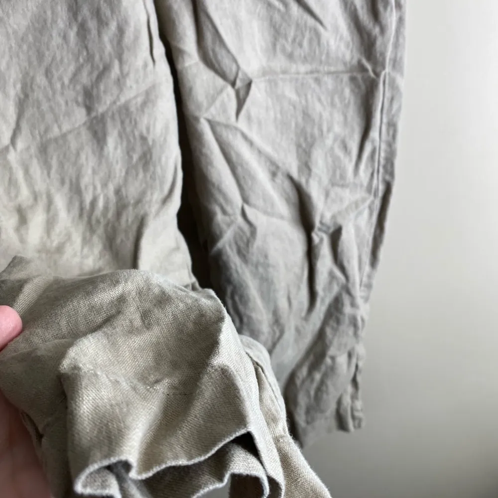 J. Jill pure Jill 100% linen slim crop pants size small - Image 7