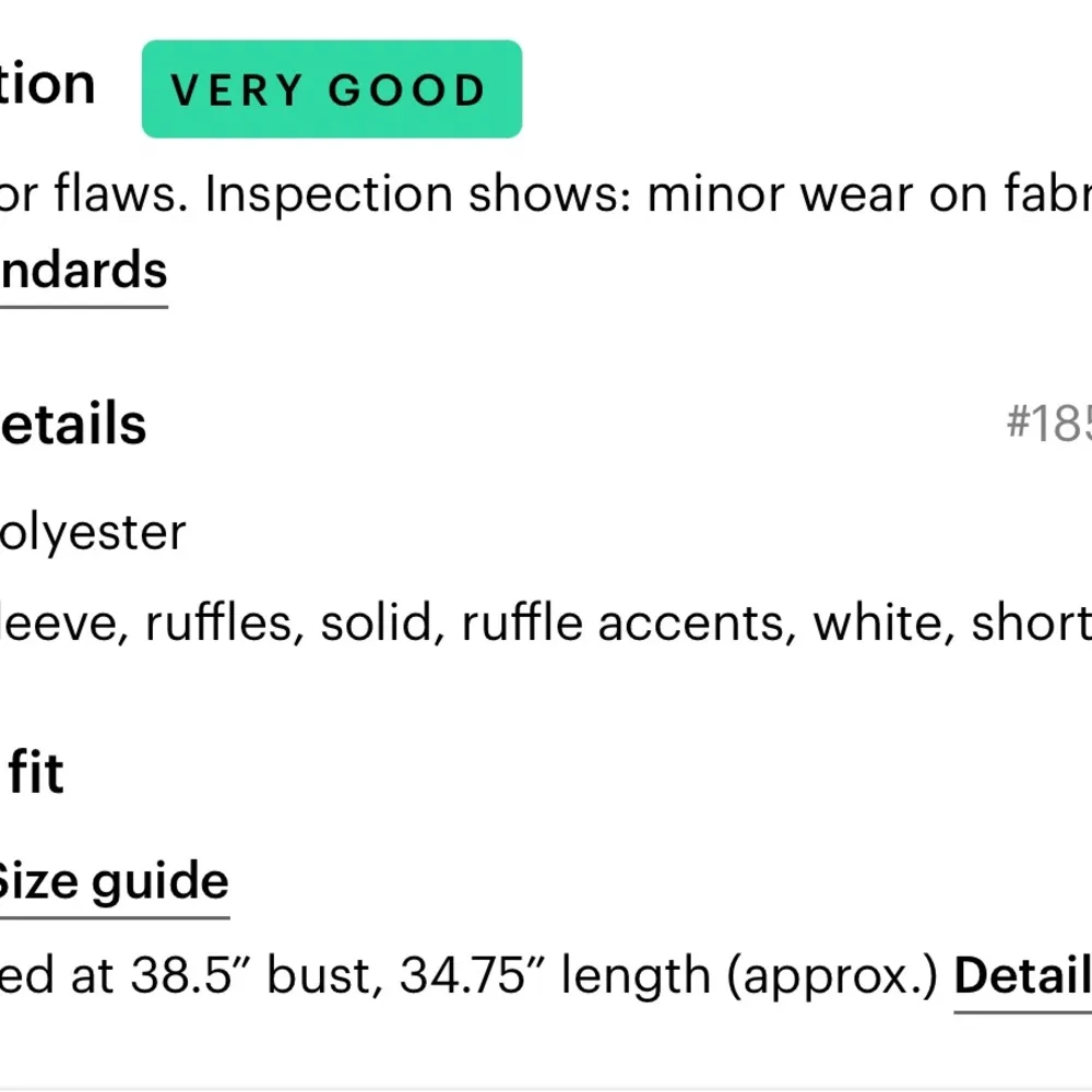 BCBGENERATION Elegant White Ruffle Dress size 8 - Image 5