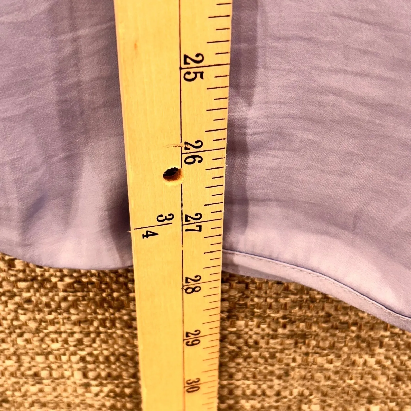 Vince Womens‎ Sleeveless Blouse Size S V-Neck Top Periwinkle Purple Casual Small - Image 10