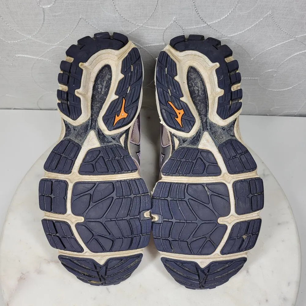 Mizuno Wave Inspire 15  Running Shoes Womens 10 Lavender Mesh Upper Athletic - Image 13