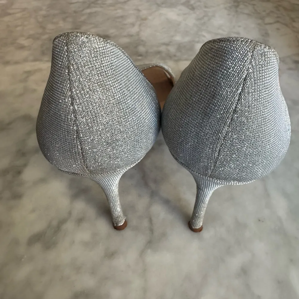 Silver Manolo Blahnik open-toe heel  silver size 38.5 - Image 5