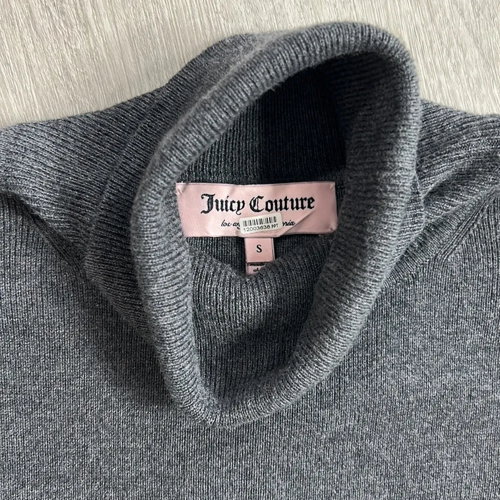 Juicy couture • wool blend short sleeve sweater dress pleat peplum hem - Image 9